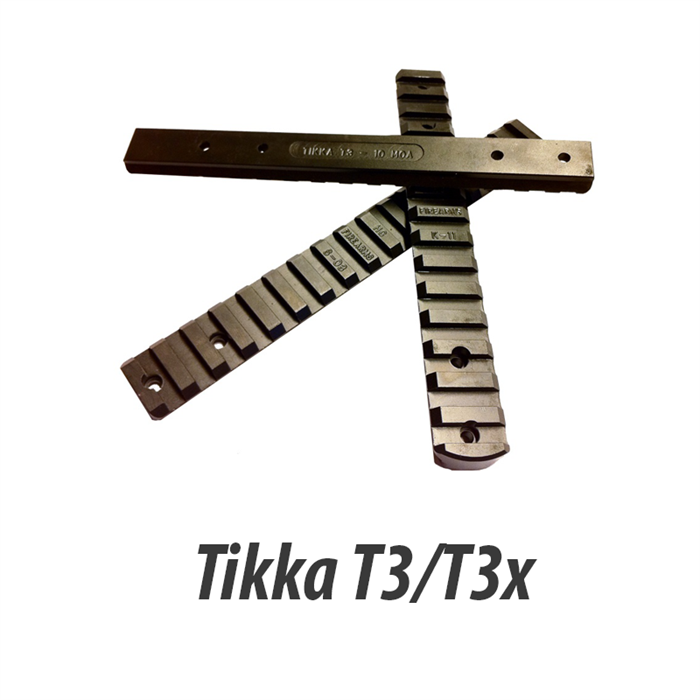 Tikka T3 - montage skinne - Picatinny/Stanag Rail 