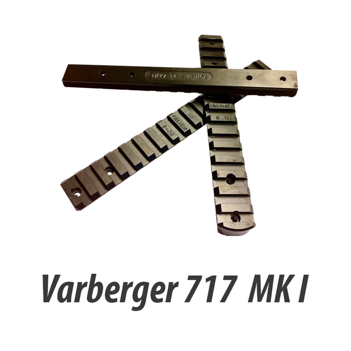 Varberger 717 MK I - montage skinne - Picatinny/Stanag Rail  STEEL