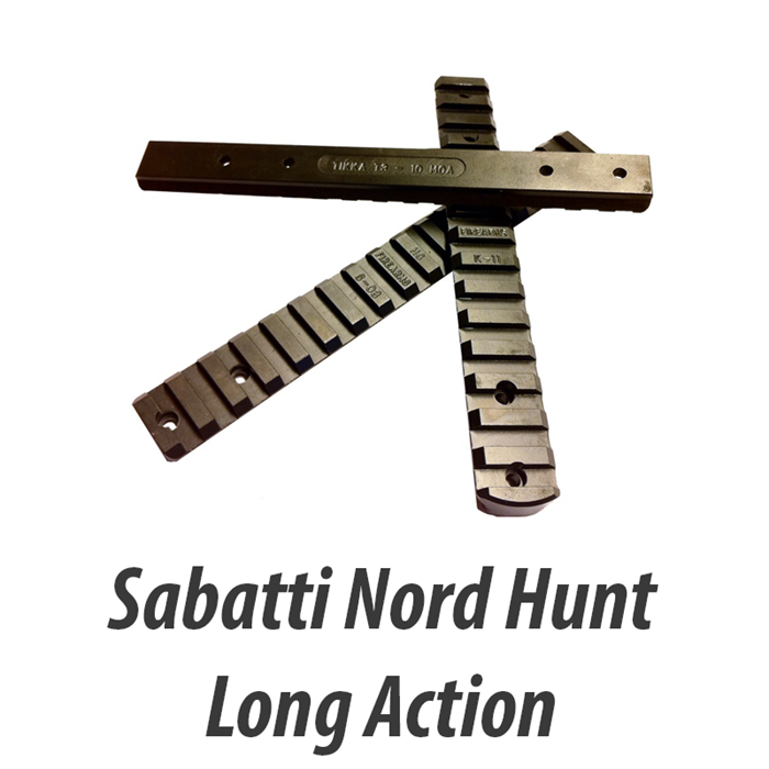 Sabatti Nordhunt LA - montage skinne - Picatinny/Stanag Rail 
