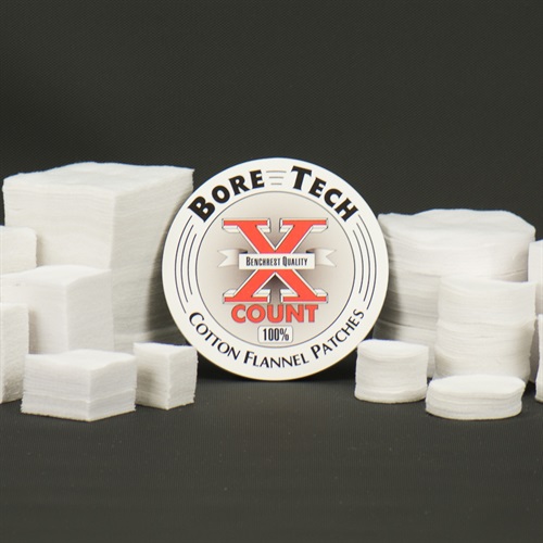 Boretech Patch - Rund - 3,8 cm - .25-.38 - 500 stk