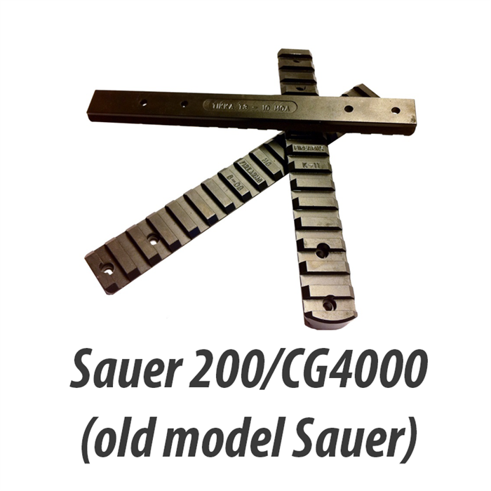 Sauer 200 Short Action - montage skinne - Picatinny/Stanag Rail 