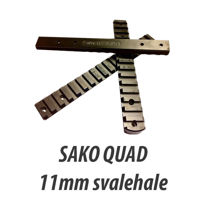 Sako QUAD - montage skinne - Picatinny/Stanag Rail 